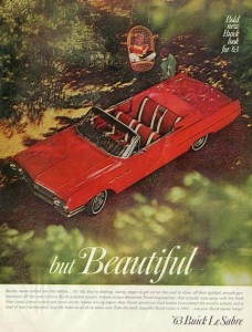 buick Buick convertible de 1963.