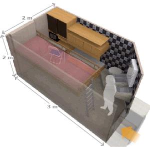 Plano en 3D facilitado por las autoridades.